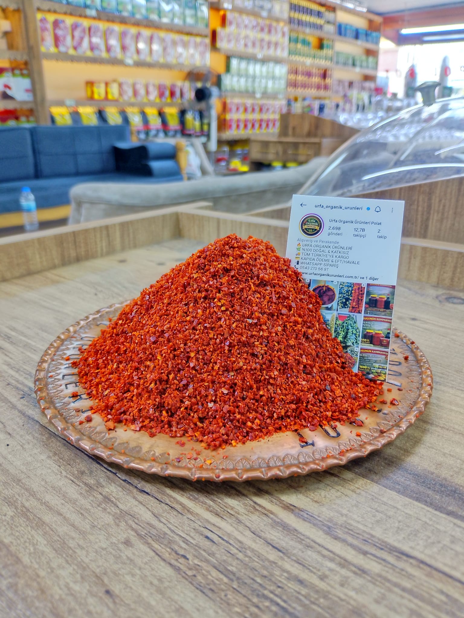 500 gr Yaglı Pul Biber